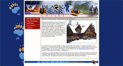 Desktop Screenshot of blackbearchalet.com